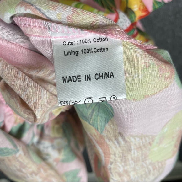 Ivy City Co Harmony Dress Women’s 1X Tropical Paradise Ruffle Tiered Colorful - Picture 9 of 14